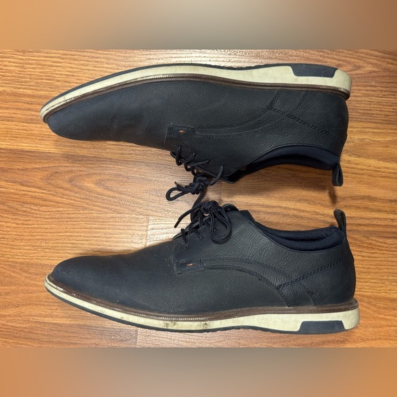 Aldo Synthetic Blue Textured Oxford Casual Shoes Size US 12 - Picture 2 of 7